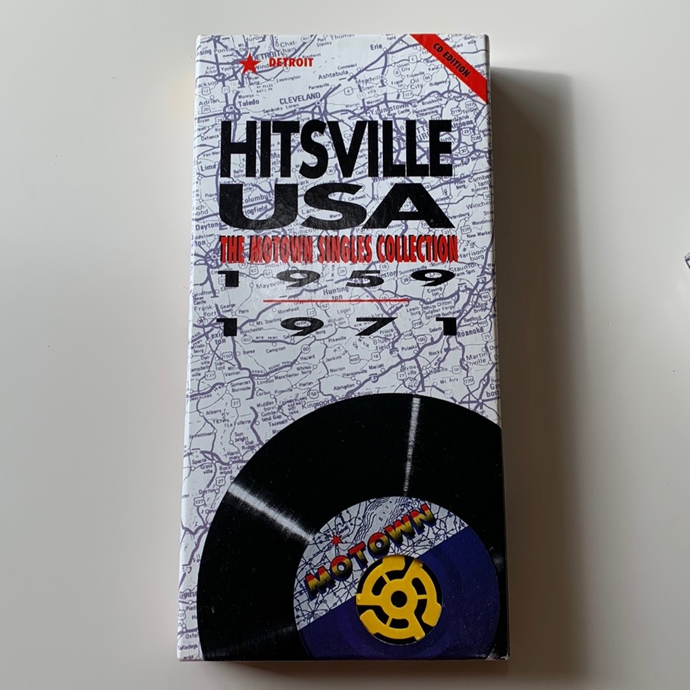 Hitsville USA The Motown Singles Collection Four CD Box Set